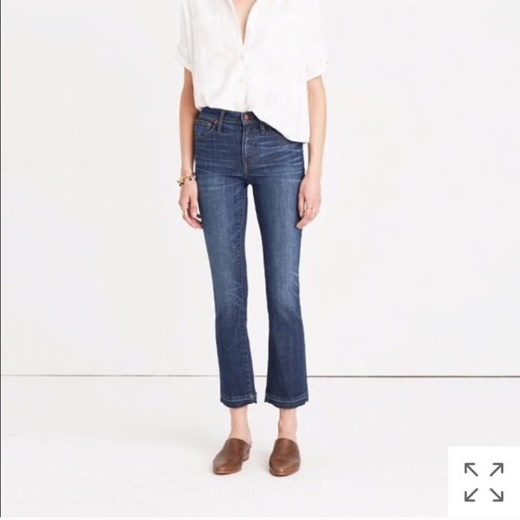 Madewell Denim - Cali Demi-Boot Jeans in Mitchell Wash